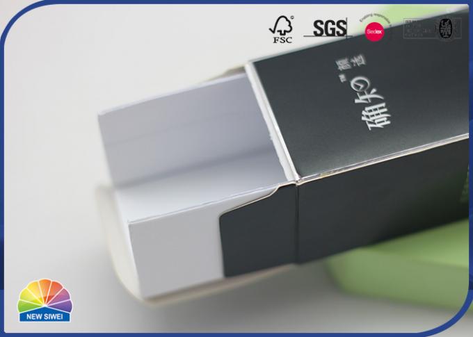 Cosmetic Reverse Tuck End Folding Carton Box 350gsm Coated Paper With Hot Foil Stamping 0