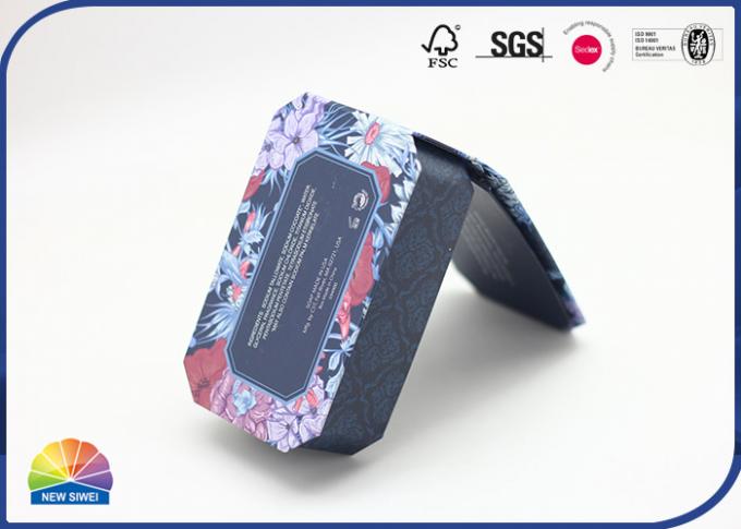 Crystal Bracelet Luxury Packaging Hinged Lid Gift Box With UV Logo 0