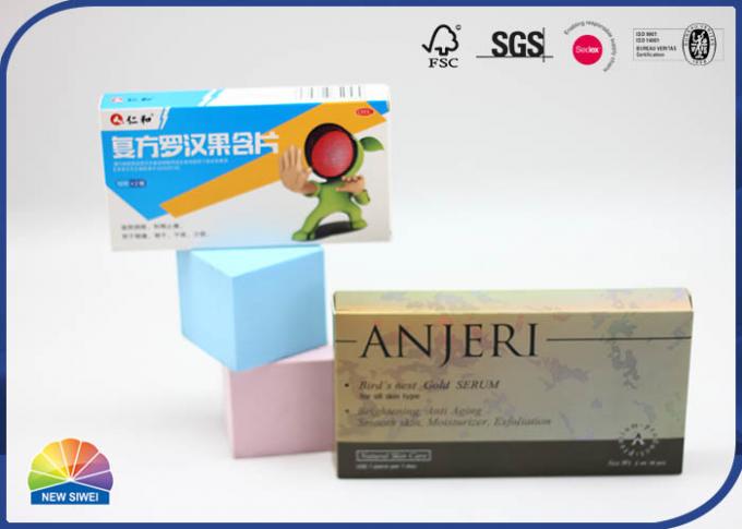 Customized Size Matte Lamination Folding Carton Box For Medicine Colorful 0