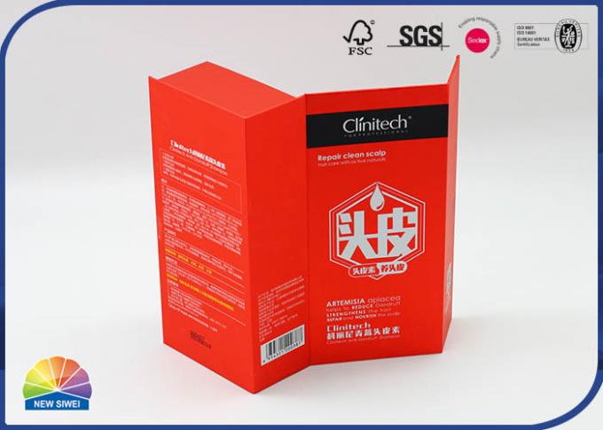 Magnetic Close Hinge Paper Box Shampoo Package Sturdy Paper Box 0