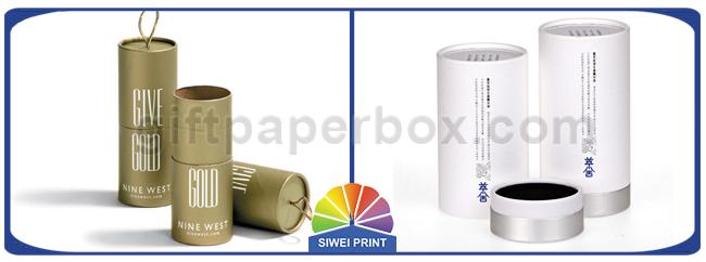 FSC Cylinder Paper Packaging Tube For Cosmetics Skin Care Products 0