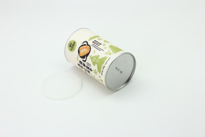Plastic Cap Aluminum Foil Packaging Paper Tube For Preserved Fruit 0