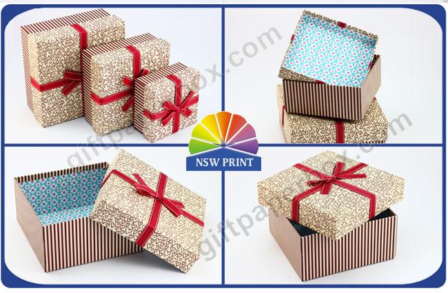 Square Full Color Printing Cardboard Paper Packaging Box for Gift or Chocolate 0
