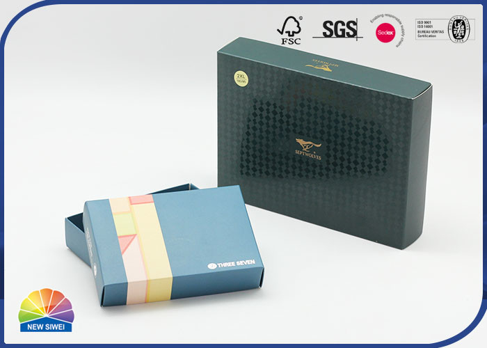 350gsm Cardboard package Folding Gift Box With customized Logo