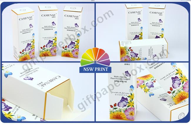 Recyclable Perfume Paper Packaging Box , Eco Friendly Cosmetic Packaging Wholesale 0