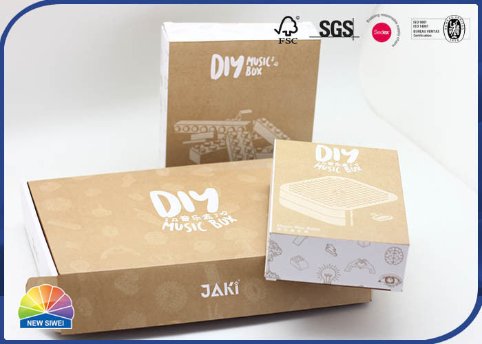 CMYK Customized Corrugated Packaging Box Matt Lamination