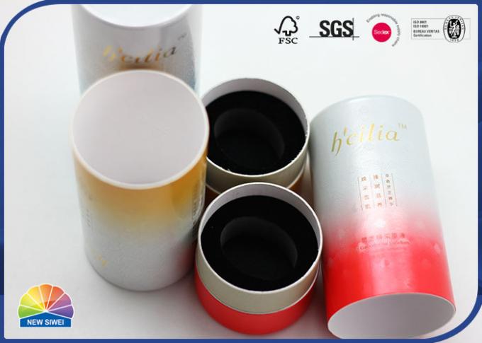 Customized Reverse UV EVA Insert Paper Tubes Cosmetic Gift Package 0