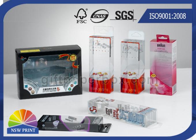 Custom Printed PET PP PVC PS Transparent Plastic Boxes Electronics Packaging 1