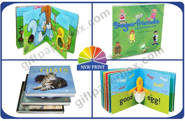 Professional Custom Magazine Printing Service For Children Board Book / Coloring Books 0