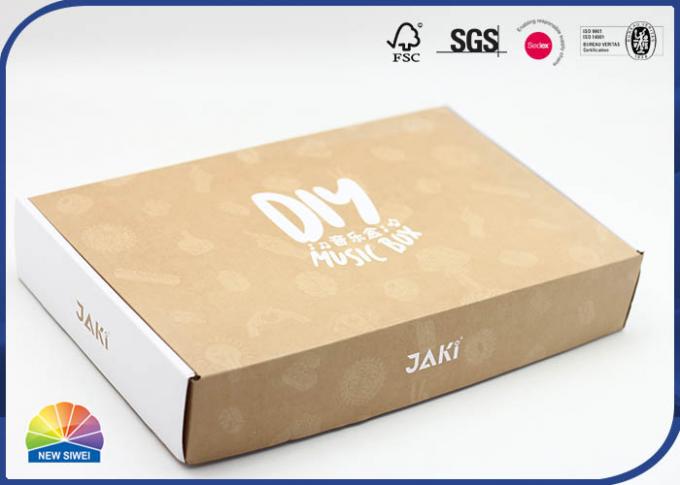 CMYK Customized Corrugated Packaging Box Matt Lamination 0