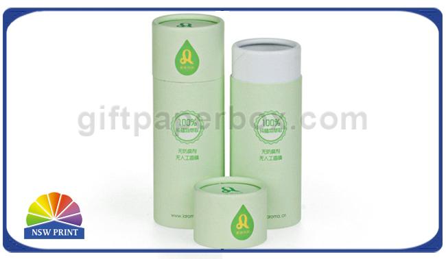 Matte Laminated Cardboard Custom Paper Tubes With 157g White Coated Paper 0