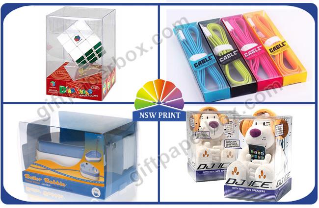 Custom Made Clear PET Box Plastic Packaging Box For Products Packaging 0