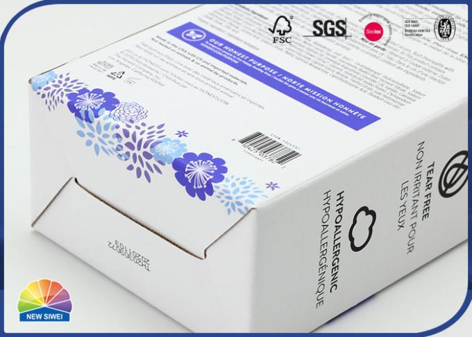 CMYK Print 500ml Shampoo Corrugated Packaging Box 0