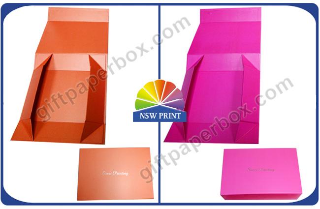 Custom Printing Foldable Gift Box For Packaging With Cardboard Or Art Paper 0