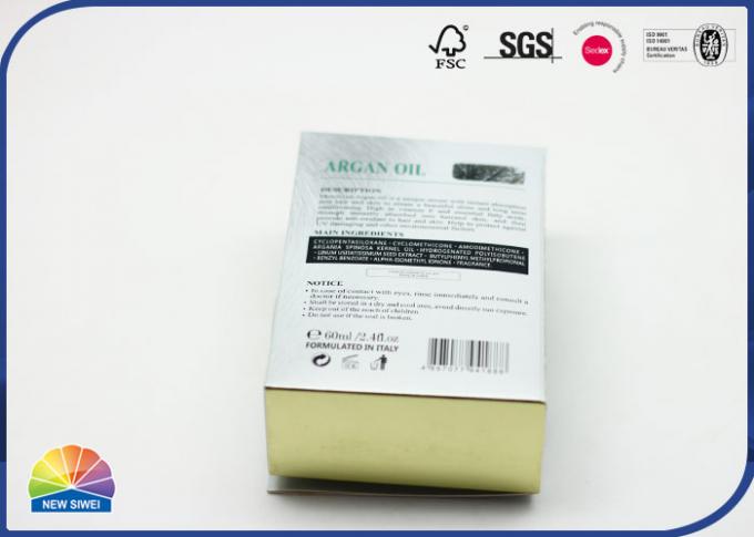 4C Printed Foldable Carton Box Matte Lamination Green Paper Gift Box 0