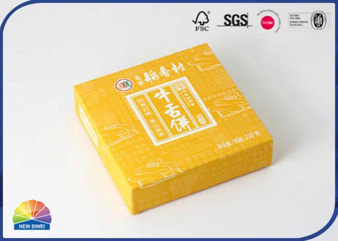 Cakes Biscuits Folding Carton Box Matte Laminated Biodegradable 0