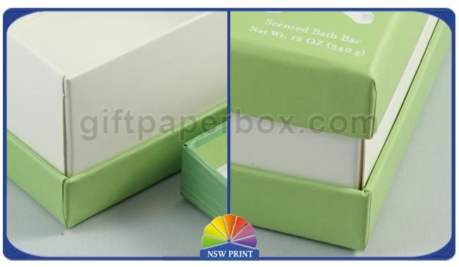 Unfoldable Three Pieces Rigid Gift Box CMYK Color Printing Small Gift Paper Box 0