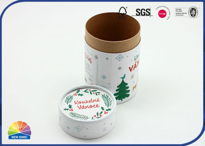 Customized 4C Printed Paper Packaging Tube For Gift 0