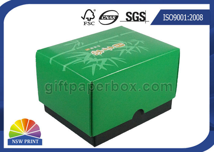 Durable F Flute Display Corrugated Mailer Box For Tea Gift Packaging