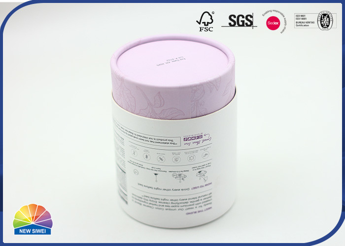 SGS 105mm Diameter Round Kraft Paper Packaging Tube For Deodorant