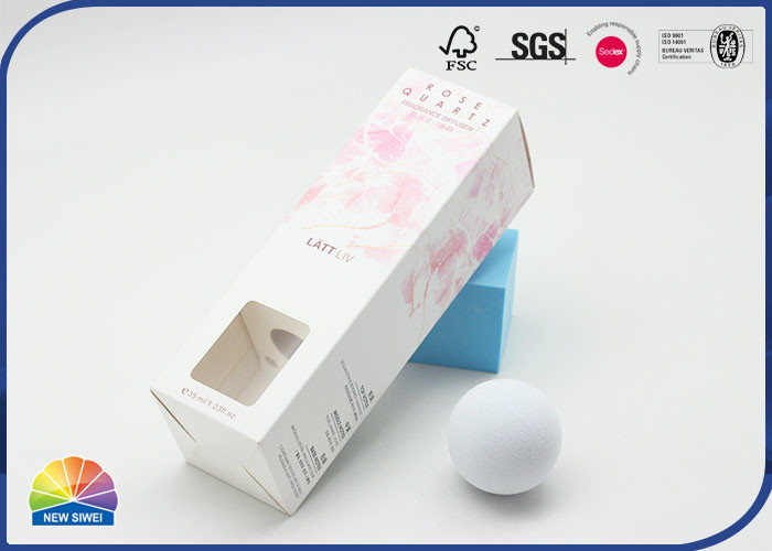 Custom Printing 350 Gsm Folding Carton Box With Clear PVC Window