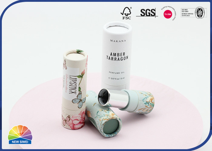 Eco Friendly Composite Paper Tube For Lipstick Deodorant Packaging