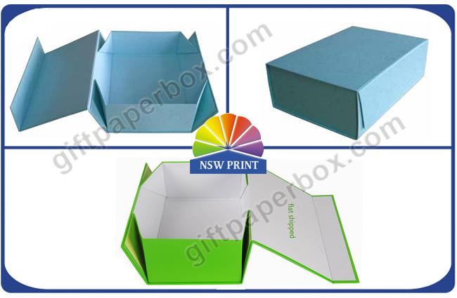Logo Printed Custom Cardboard Paper Collapsible Box for Clothing Garment Apparel 0