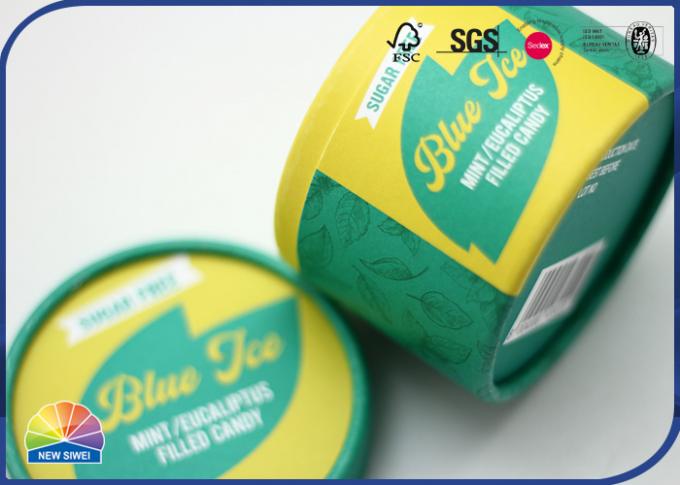 Customized 157gsm Coated Paper Cardboard Roll Tube With Logo 0