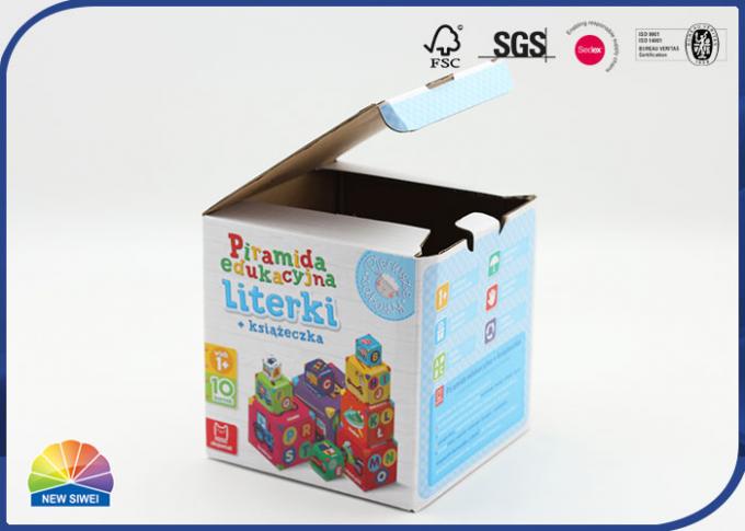 Custom Printed Corrugated Boxes Matte Lamination Toy package ! 0