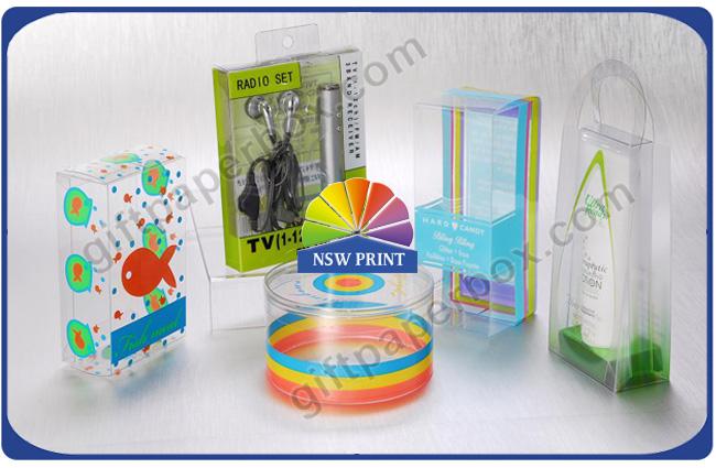 Color Printing Clear PET Box For Dolls Toys Christmas Gift , OEM / ODM 0