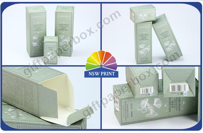 Eco Friendly Printing Folding Carton Box / Skincare Paper Packing Boxes 0