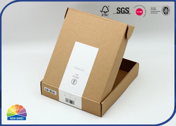 Recyclable Printed Postage Corrugated Mailer Box For Lingerie 0