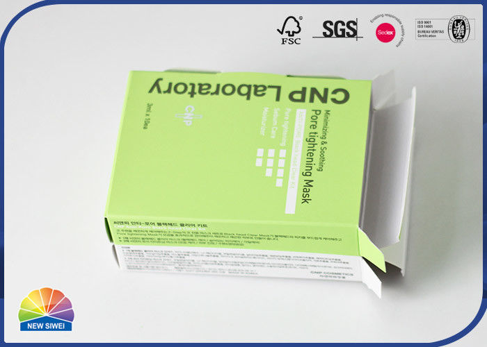 Skincare Set Conjoined Paper Folding Box Matte Lamination