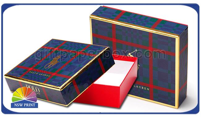 Luxury Design Two Pieces Paper Gift Boxes Detachable Lid Cardboard Rigid Gift Box 0