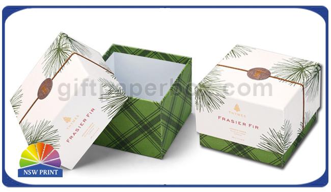 Delicate Printing Design Lid / Base Paper Cardboard Gift Box Rigid Spot UV Surface 0