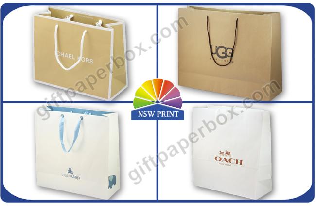 Brown Kraft Paper Bags Wholesale Brown Paper Shopping Bags For Clothes Or Shoes 0
