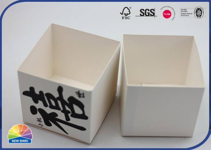 Matte Folding Carton Box With Custom Paper Tray Sponge Insert For Ink And Pen Set 0