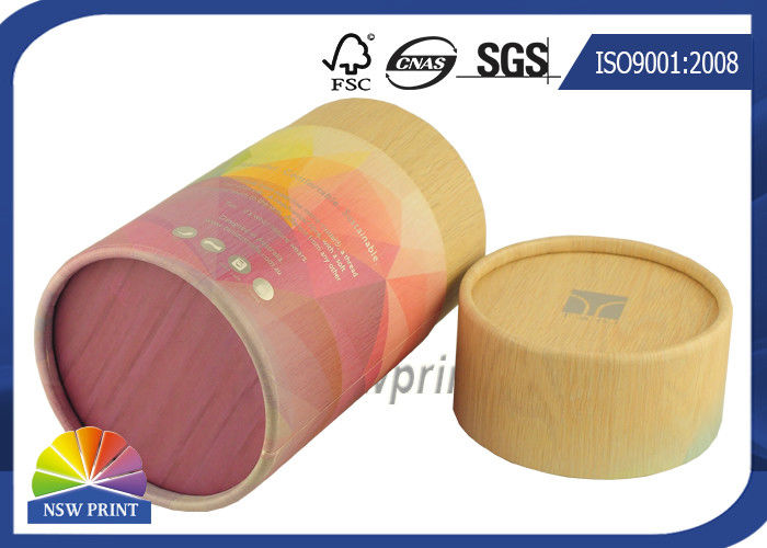 Custom Made Printed Paper Packaging Tube Round Cardboard Tubes