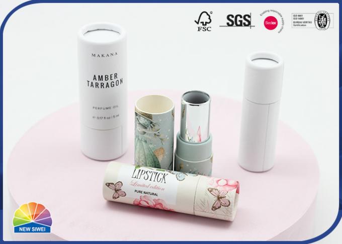 Eco Friendly Composite Paper Tube For Lipstick Deodorant Packaging 0