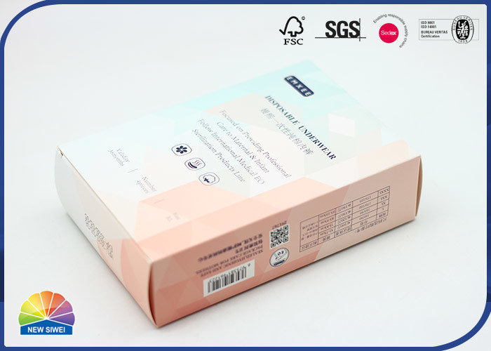 Small White Folding Carton Box Custom Packaging Boxes For Medicine Cosmetic Packing