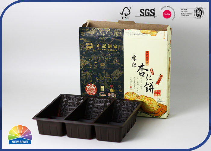 Chocolates Biscuits Flat Folding Carton Box Custom Offset Printing