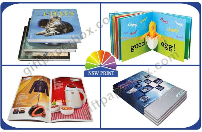 ODM Full Color Custom Magazine Printing Services / Brochure Printing Service 0