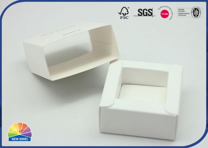 White Coated Paper Folding Cartons Custom Size Matte Lamination 0