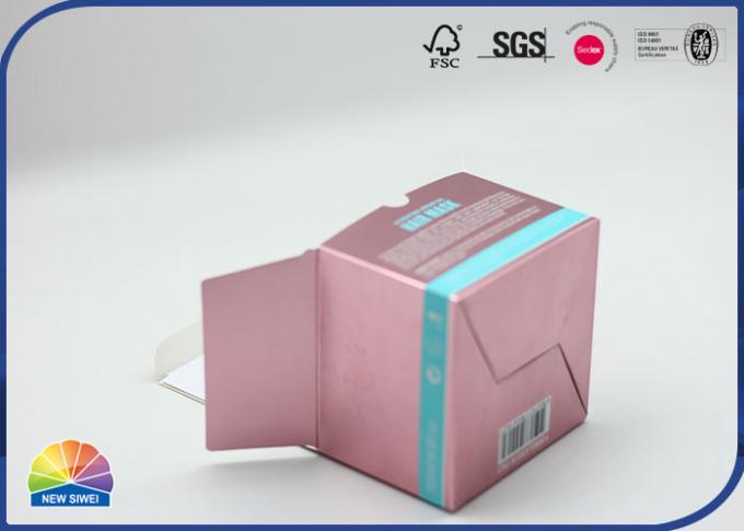 Cosmetics Custom Coated Paper Folding Carton Box Matte Lamination 0