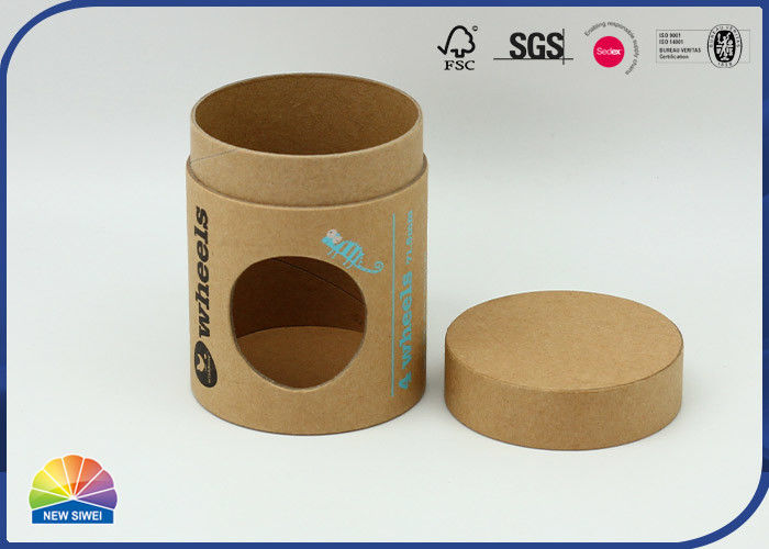 Customized Print Biodegradable Kraft Paper Packaging Tube Box