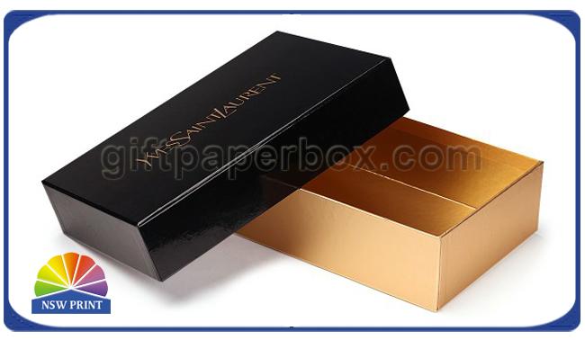 Custom Logo Printing Metallic Paper Gift Box Rigid Cardboard Gift Boxes 0