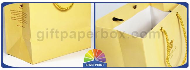 Custom Made Upscaled Paper Gift Bag Shopping printed paper bags for Gift Packaging 0