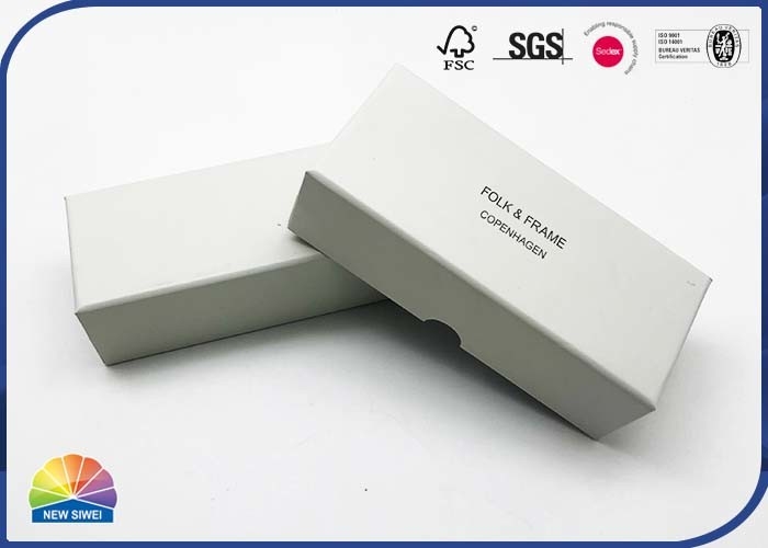 Matte Lamination Rigid Lid Paper Gift Box For Electronic Products 4C print