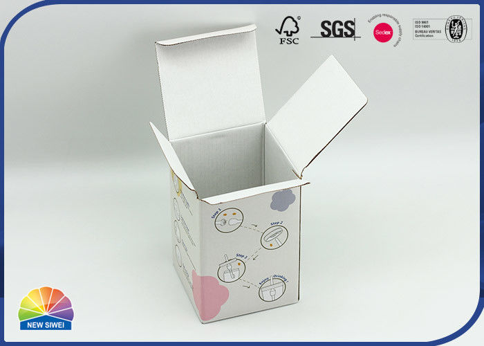 Glass Cup Package Thick Rigid Custom Corrugated Cardboard Boxes