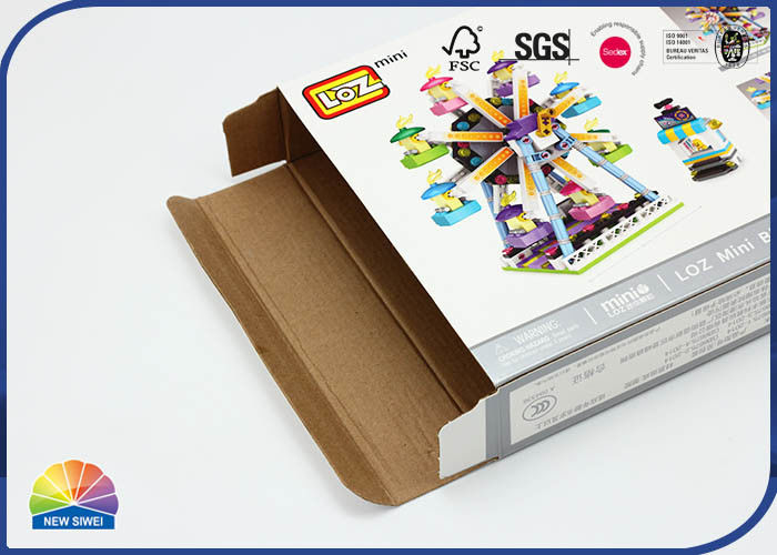 Glossy Lamination Cardboard Corrugated Box Pack Jigsaw Puzzle